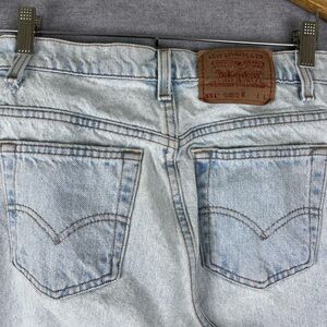 vintage levis 551 jeans womens made in usa 26x30.5